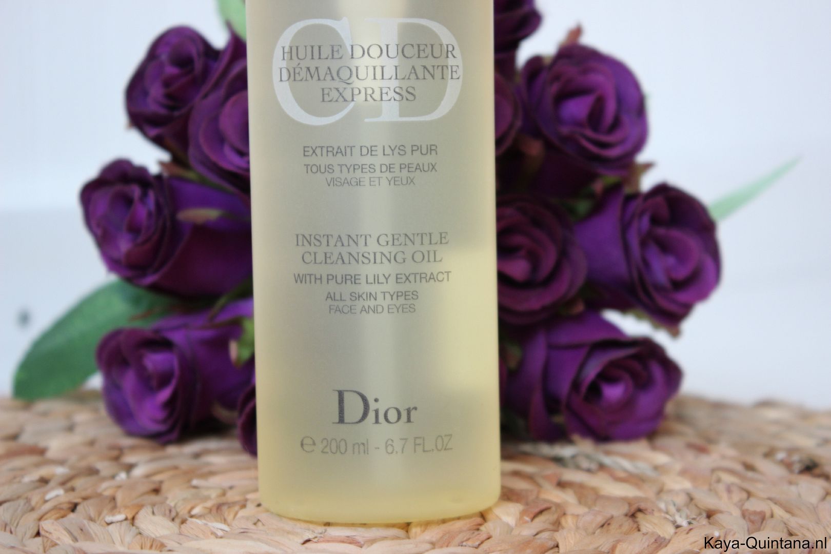 Review Dior instant gentle cleansing oil KayaQuintana